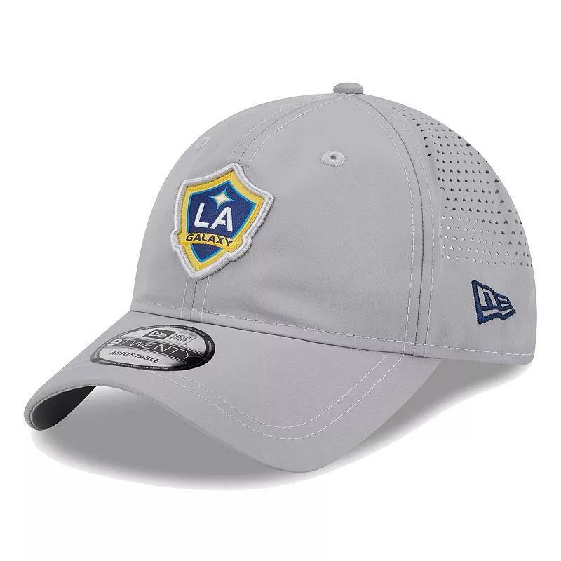 Mens New Era Gray LA Galaxy Active 9TWENTY Adjustable Hat Product Image