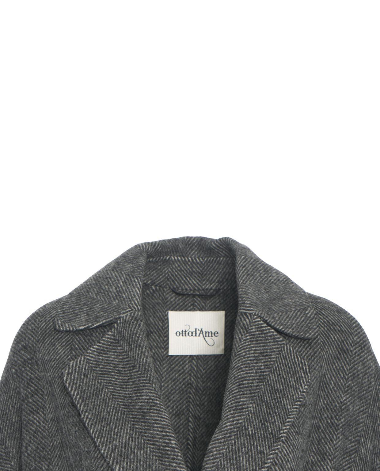 Coat with waist belt Product Image