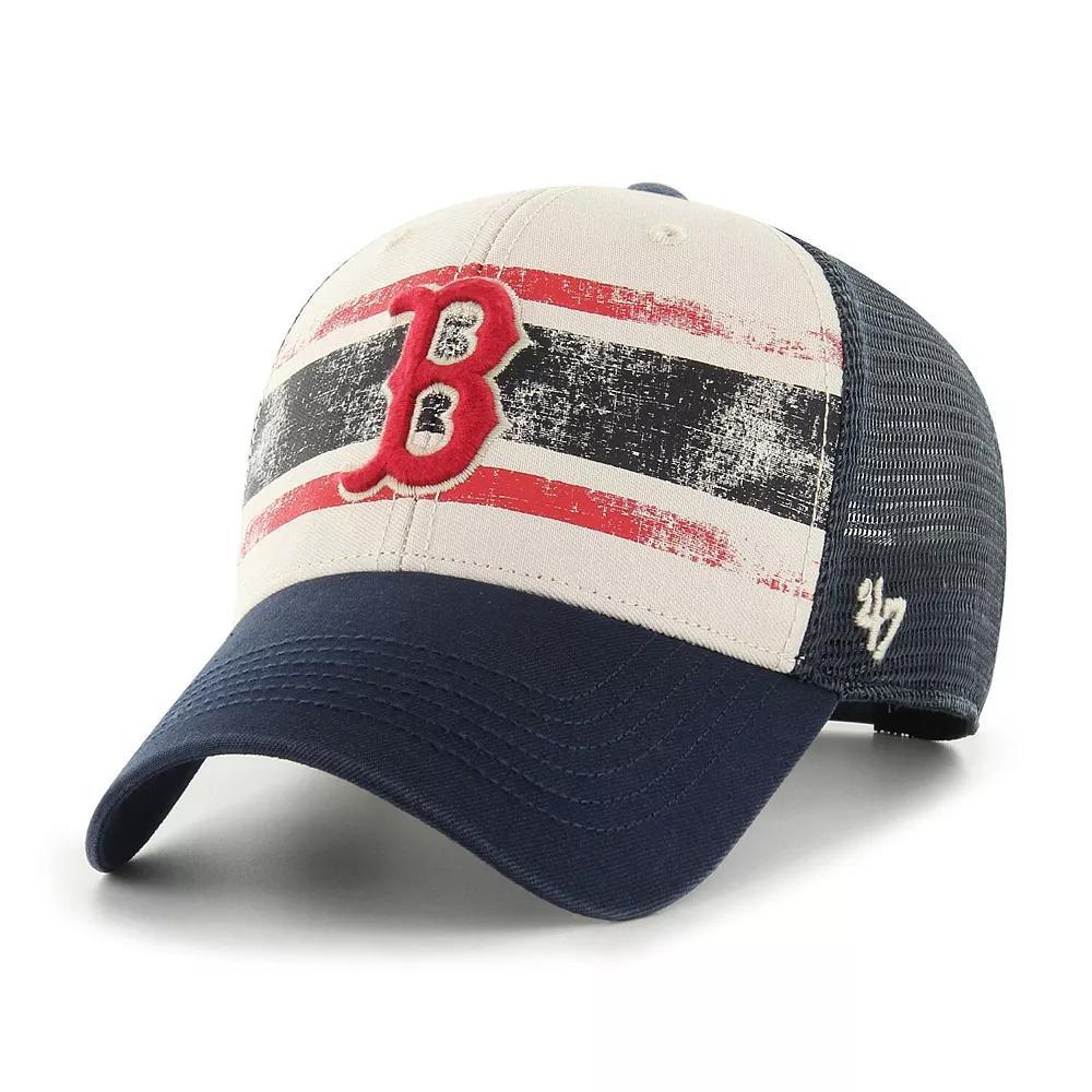 Men's '47 Navy Boston Red Sox Breakout MVP Trucker Adjustable Hat, Blue Product Image