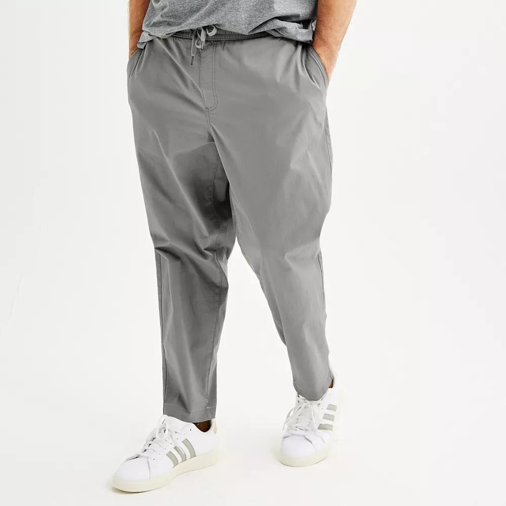 Big & Tall Sonoma Goods For Life® Pull-On Pants, Men's, Size: XXL Tall, Green Product Image