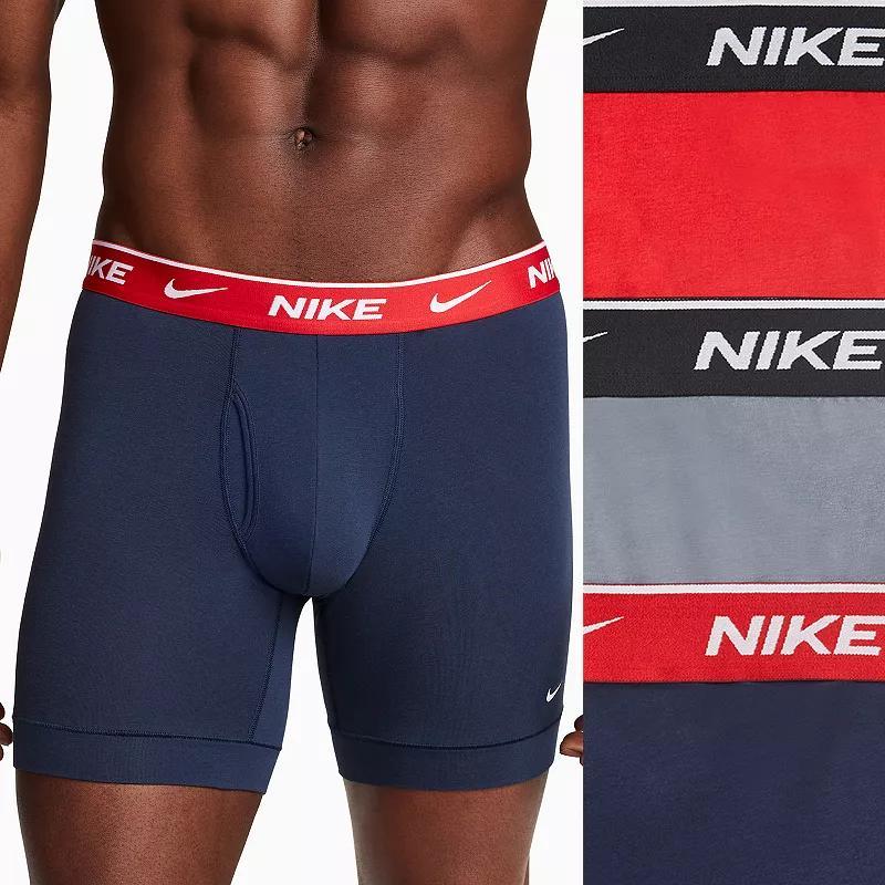 Nike Dri-FIT Essential Cotton Stretch Men's Boxer Briefs (3-Pack) Product Image