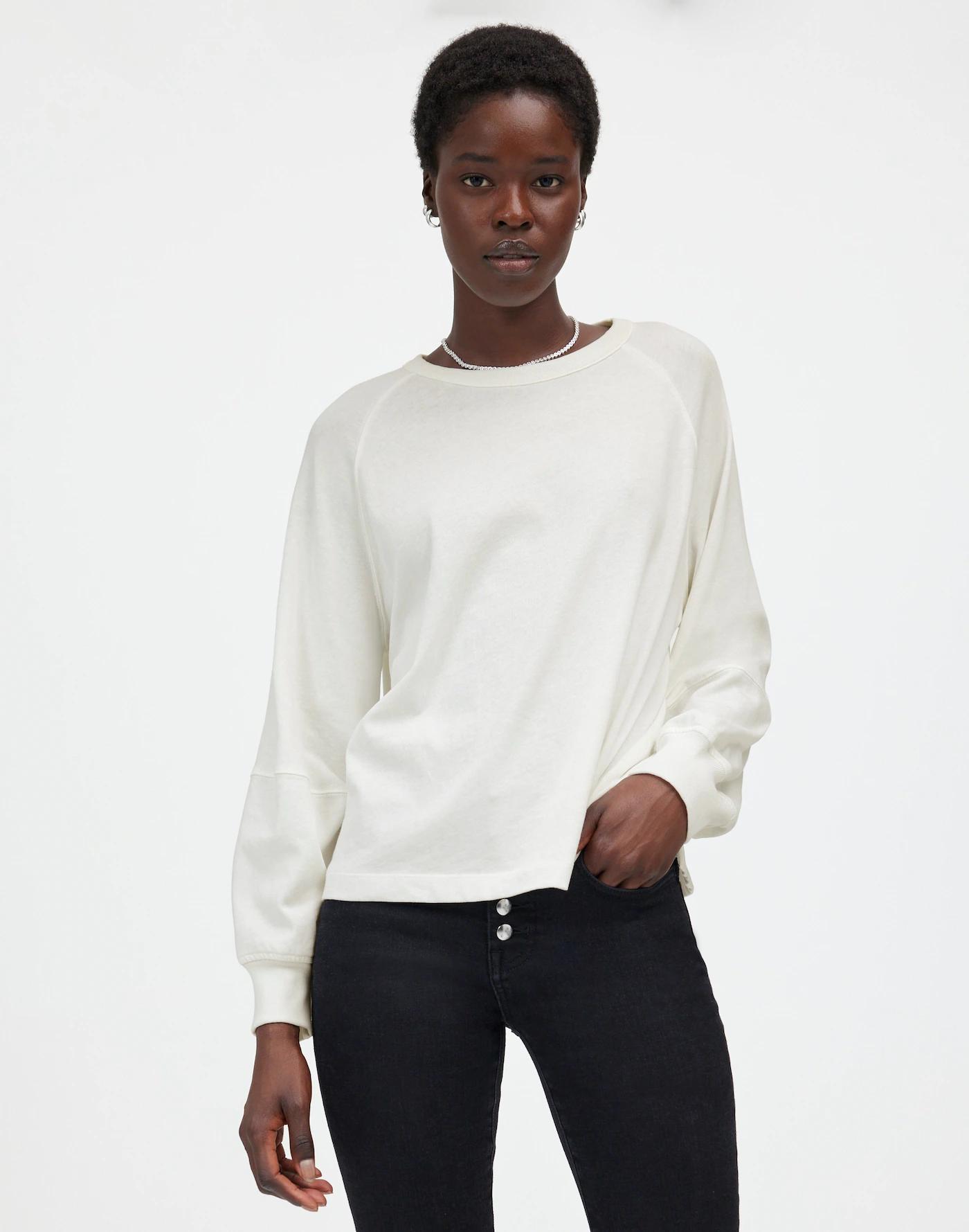 Relaxed Long-Sleeve Raglan Tee Product Image