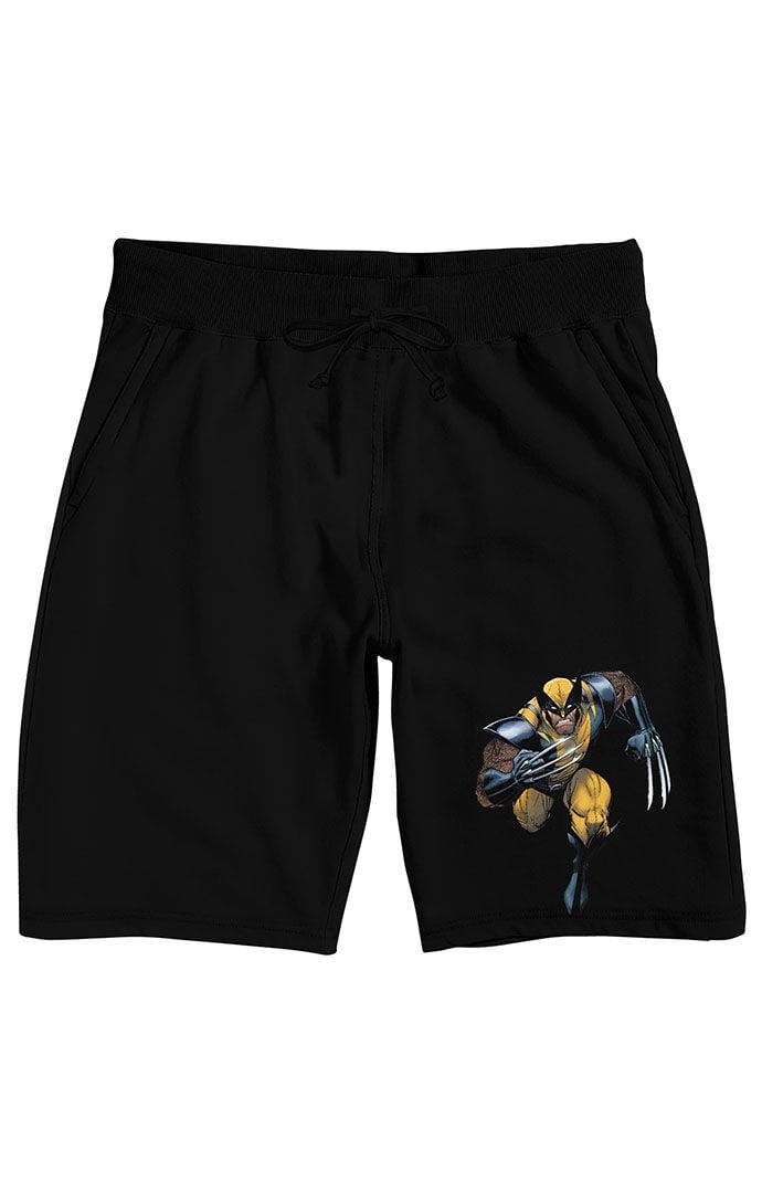 Men's Lofi Girl Pajama Shorts, Size: Small, Black Product Image