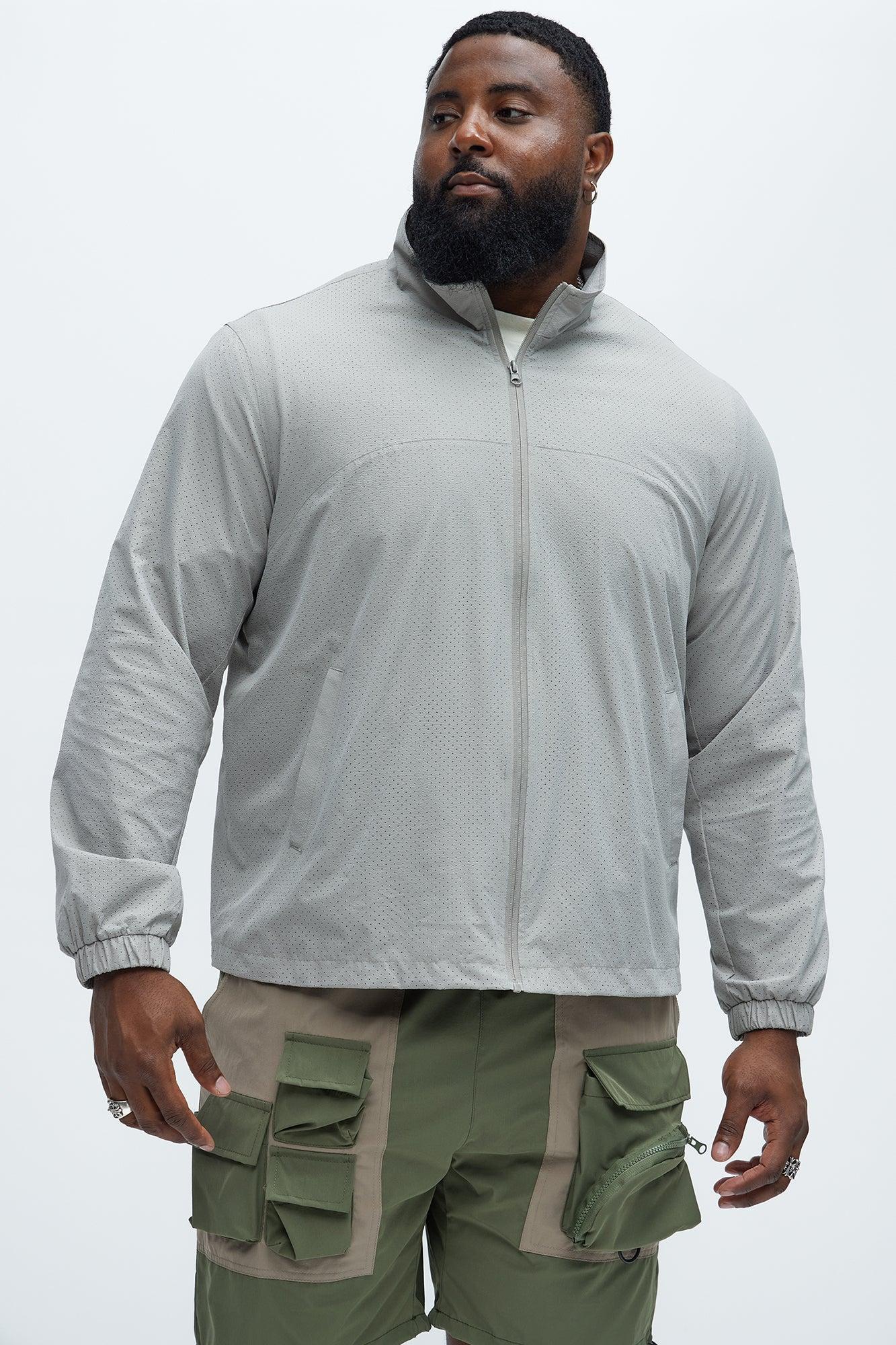 Ventilated Trail Jacket - Grey Product Image