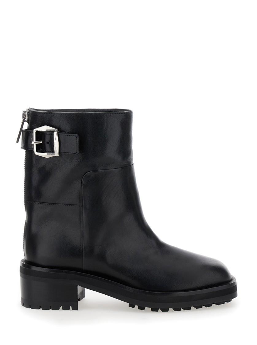 JIMMY CHOO Woman Black Boots Product Image