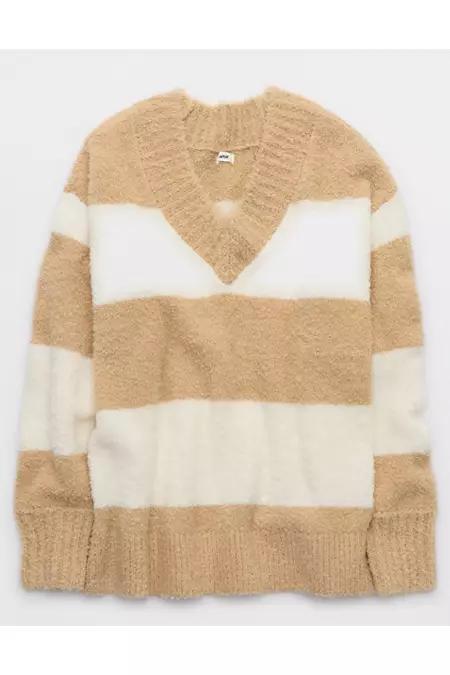 Aerie Teddy Boucle Sweater Women's Product Image