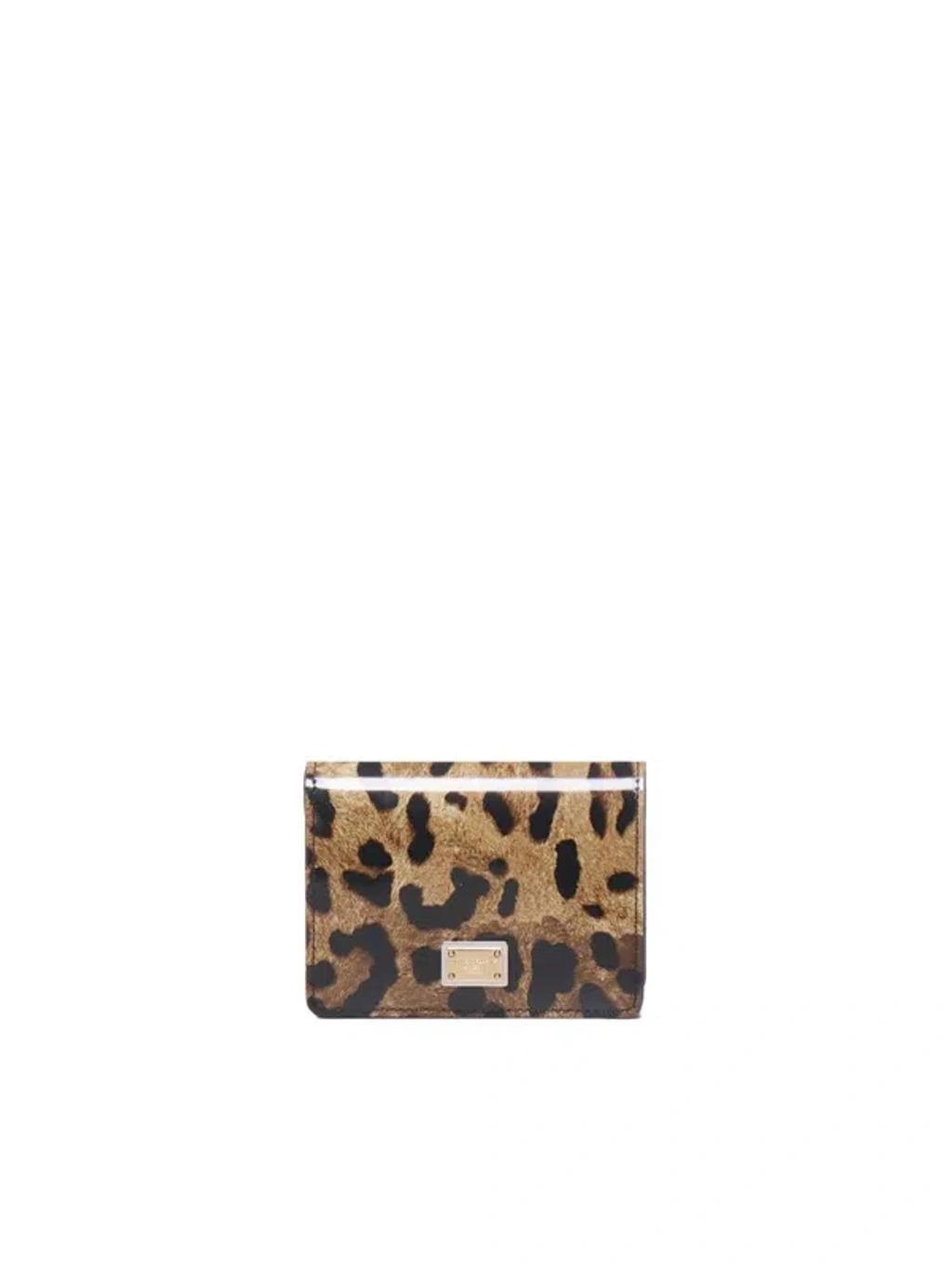 DOLCE & GABBANA Woman  Woman Natural Print Wallets In Multicolor Product Image