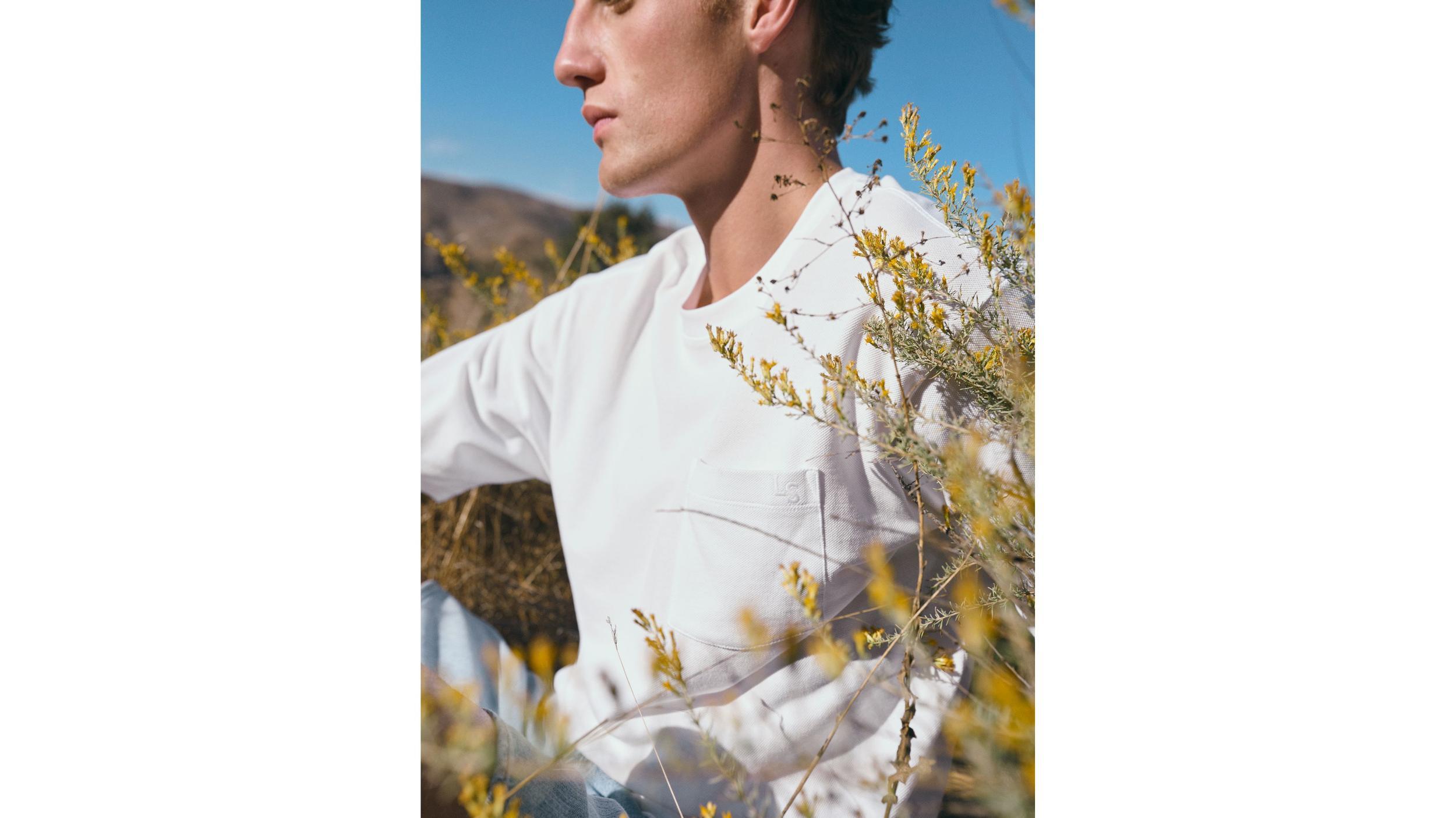 Half-Sleeve Pique T-Shirt Product Image