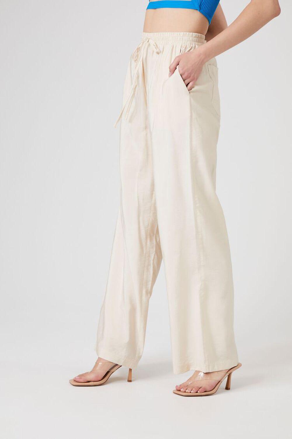 Drawstring Wide-Leg Pants | Forever 21 Product Image