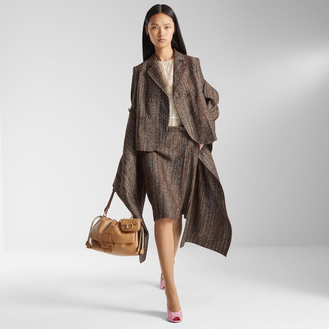 JacketRust wool and alpaca jacket Product Image