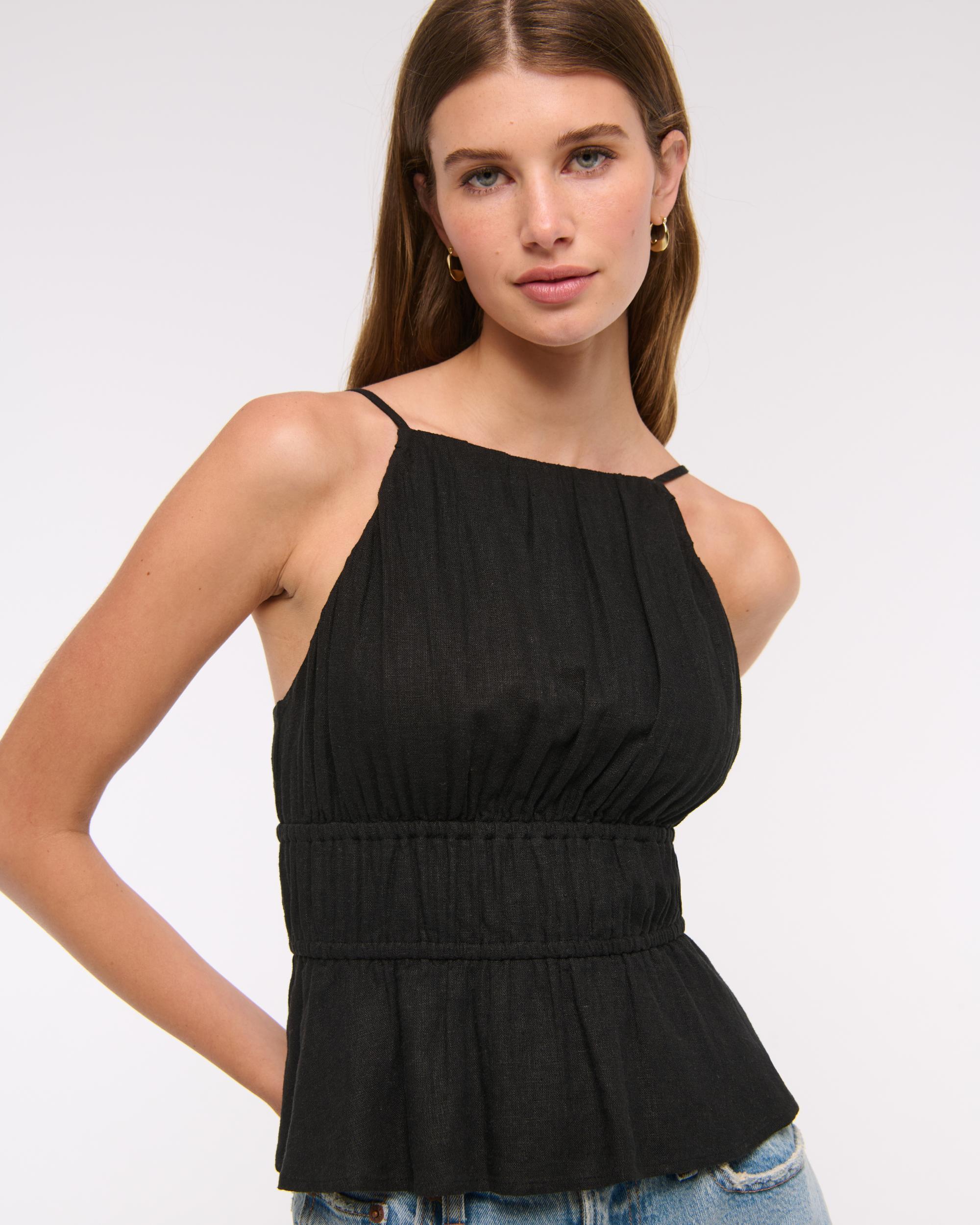 Smocked Halter Top Product Image