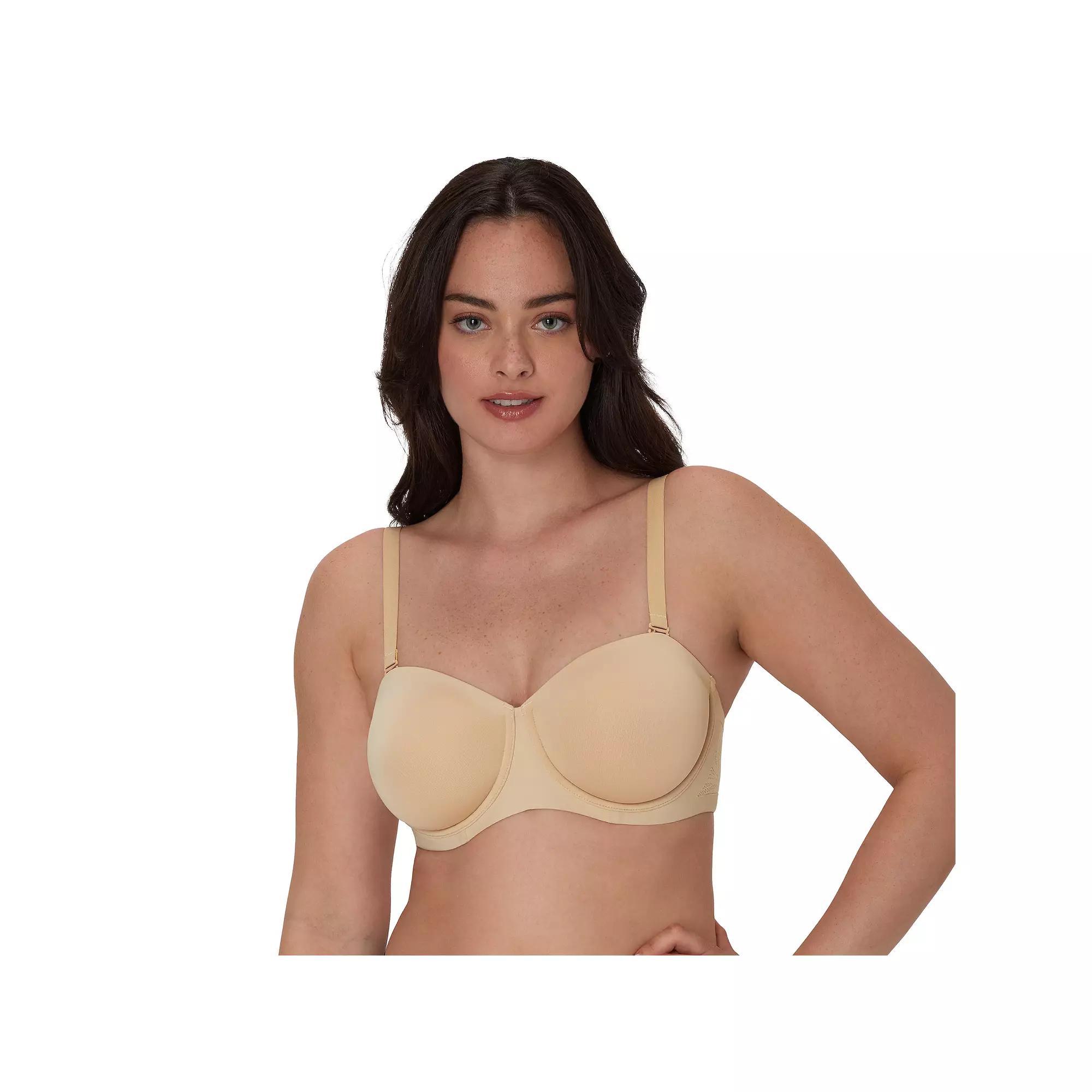 Bali®'s Coolest Smoothing Strapless Minimizer Bra DF4586, Women's, Size: 34 D, Brown Product Image