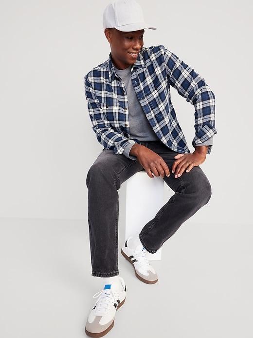 Double-Brushed Flannel Shirt Product Image