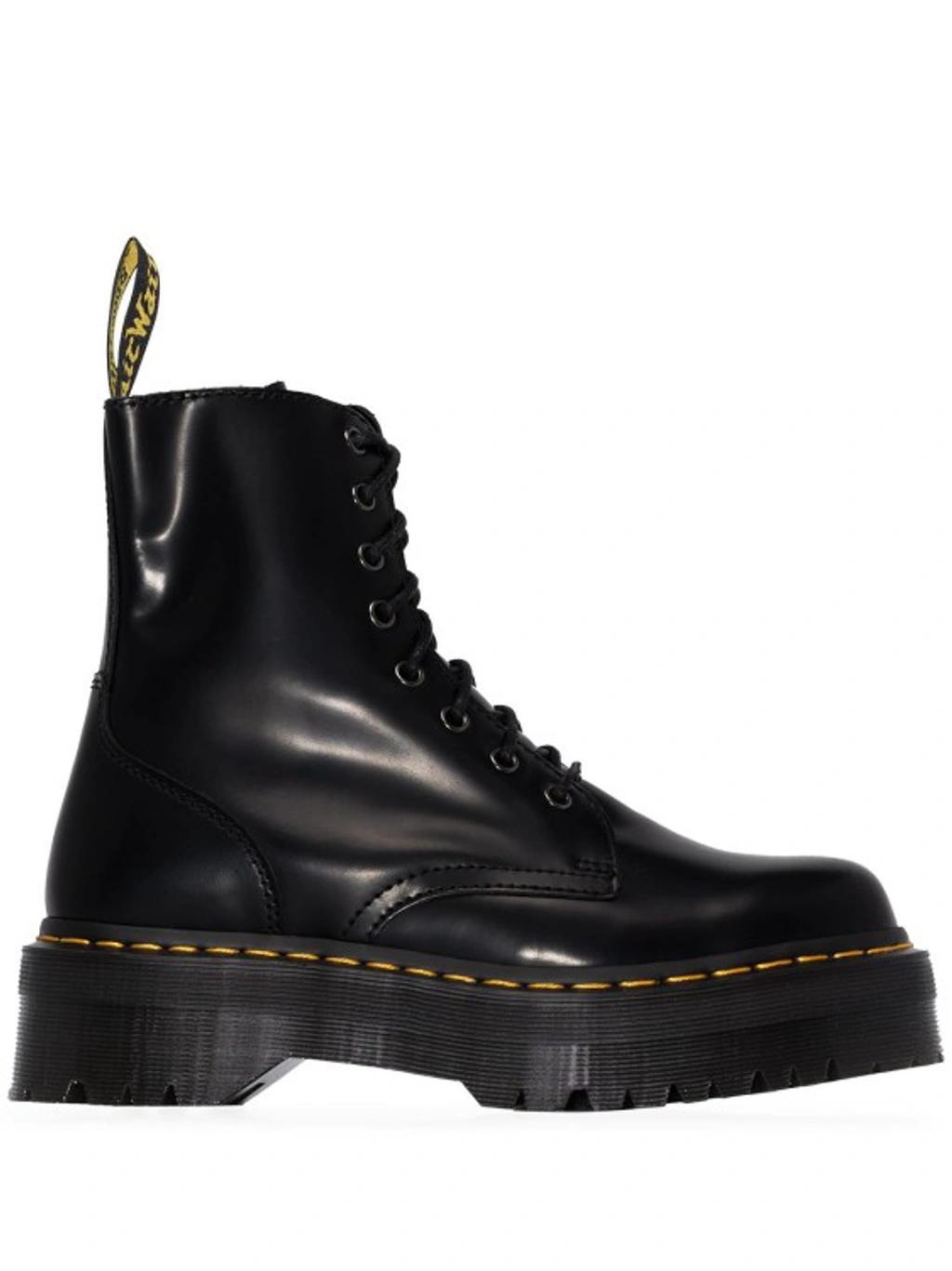 DR. MARTENS' Jadon Platform Boots In Black Product Image