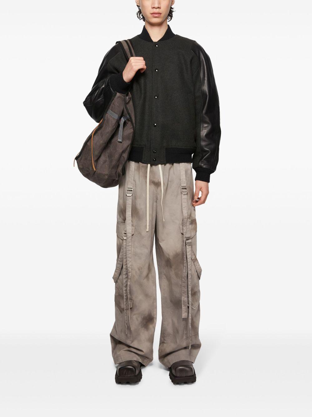 wool-blend bomber jacket Product Image