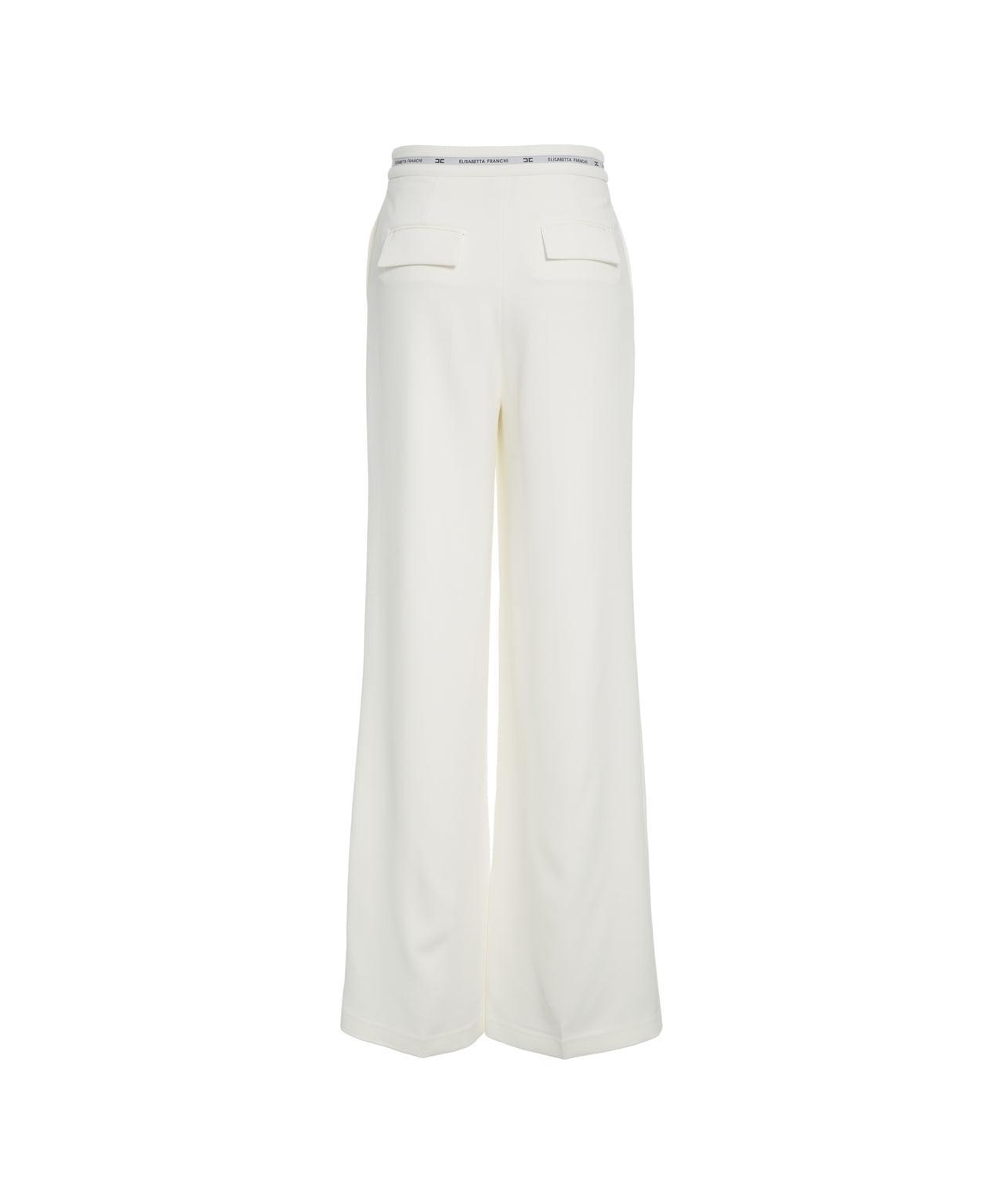 Flared pants with logodetail Product Image