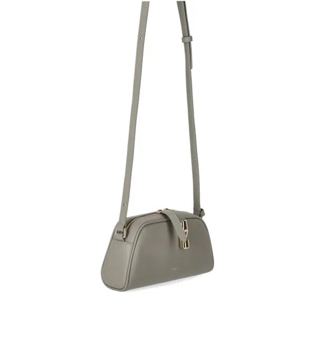 FURLA Goccia Mini - Cross Body Bag In Grey Product Image