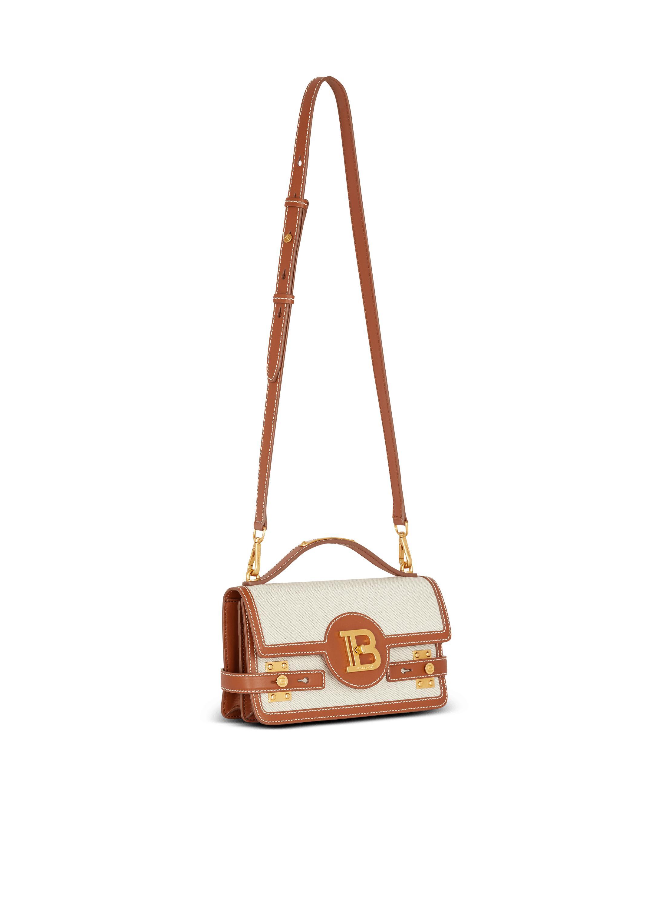 B-Buzz 24 canvas and leather bag Product Image