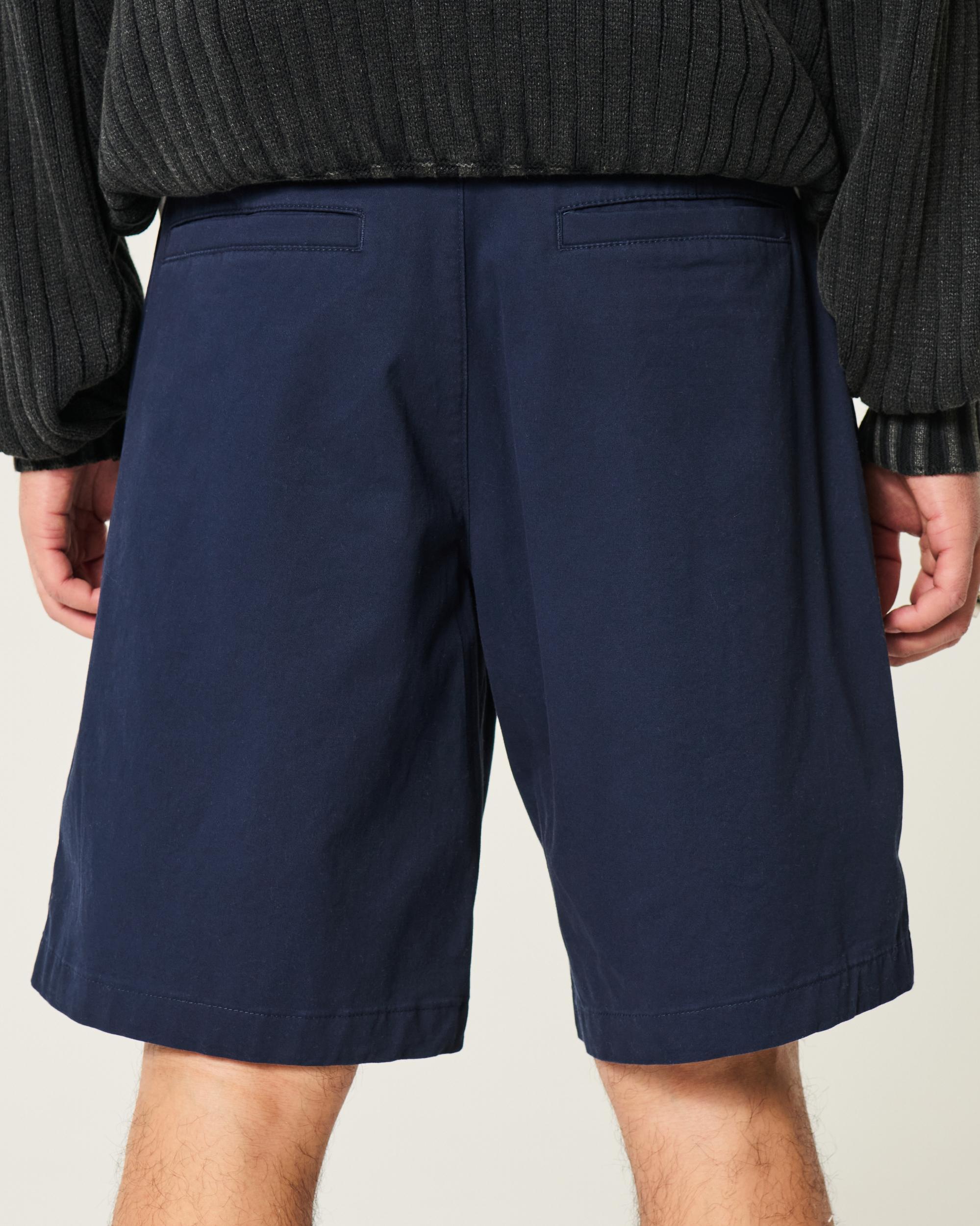At-the-Knee Baggy Bermuda Shorts Product Image
