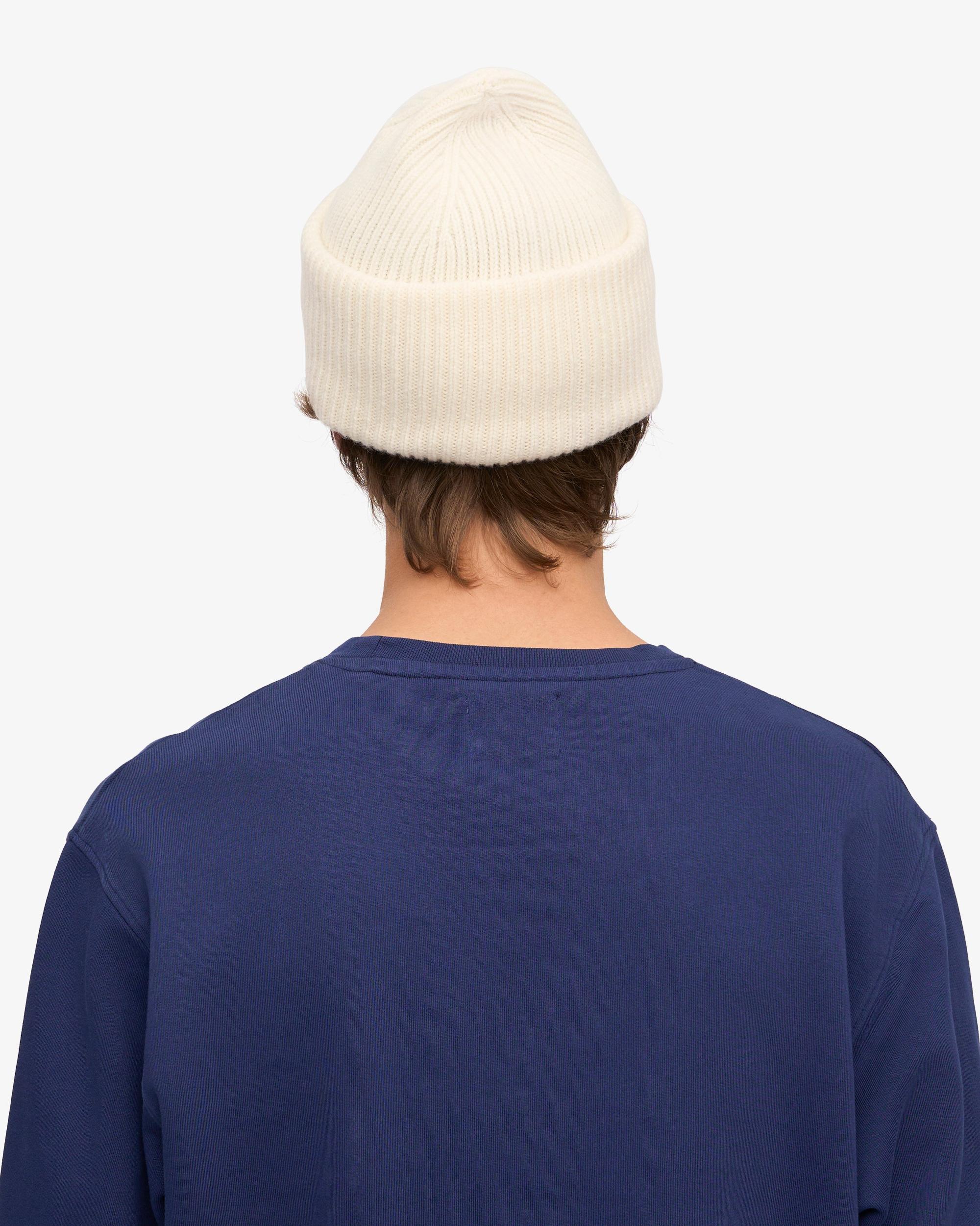 Merino Wool Hat - Optical White Product Image