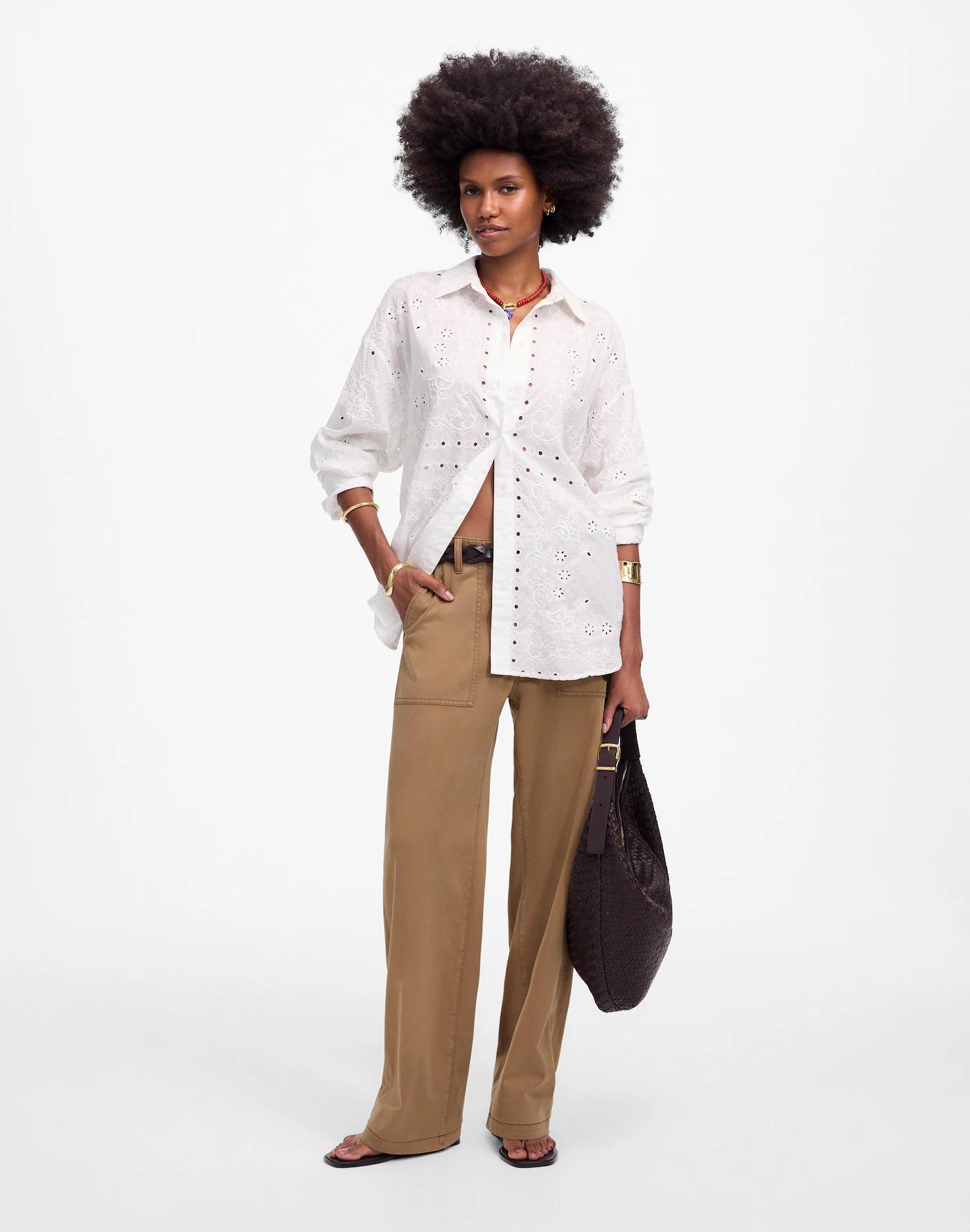 Tall Low-Slung Baggy Utility Pants Product Image