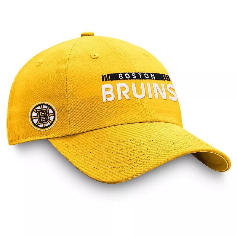 Mens Fanatics Branded Boston Bruins Authentic Pro Rink Adjustable Hat Product Image