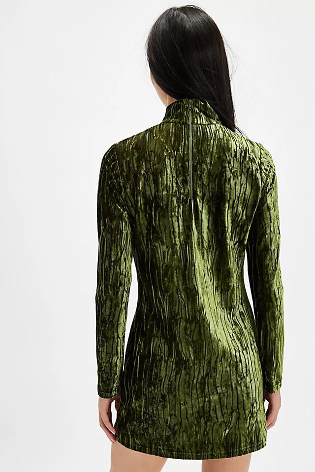 Anna Sui Velvet Turtleneck Dress Product Image