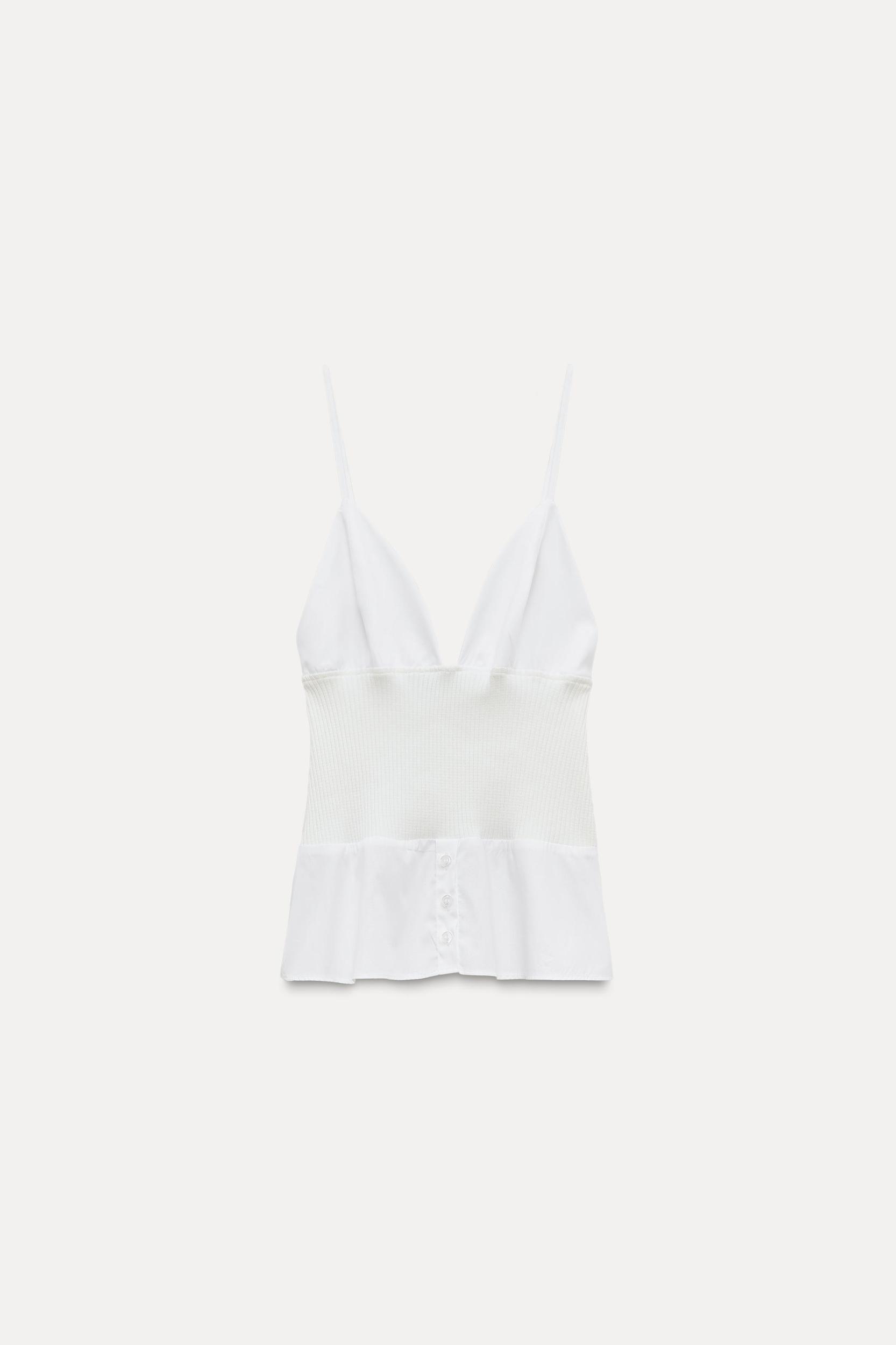 COMBINED POPLIN TOP Product Image