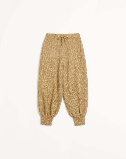 LUREX KNIT PANTS  Product Image