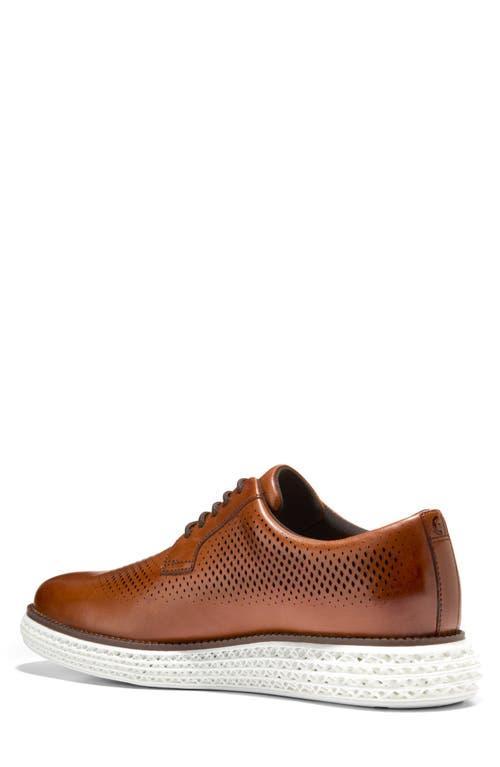 COLE HAAN Men's Ãriginalgrand 2.0 Oxford Dress Sneaker In British Tan-white Product Image