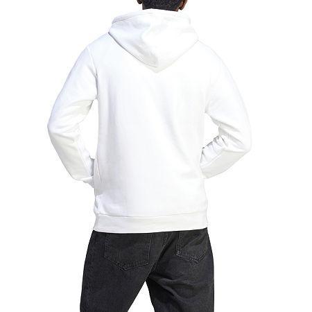 Mens adidas Essential Big Logo Fleece Hoodie Product Image