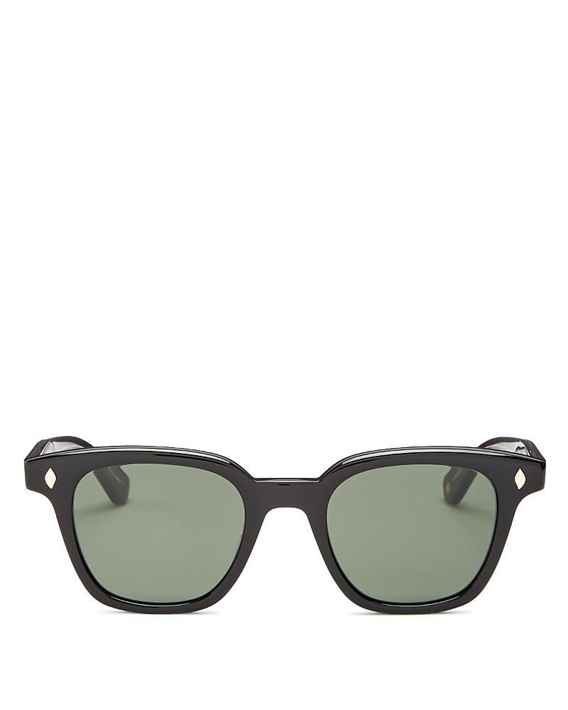 Mens Broadway Sun Clear Acetate Rectangle Sunglasses Product Image