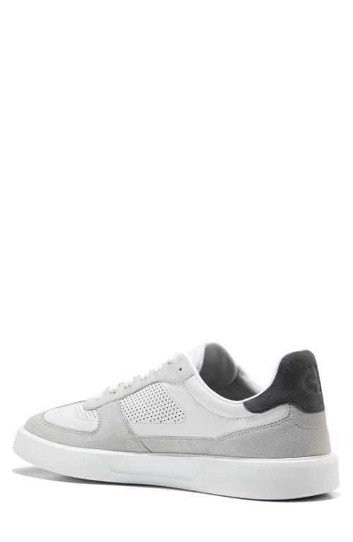 COLE HAAN Grand Crosscourt Moder Sneaker In Microchip,gray Pinstripe,optic White Product Image