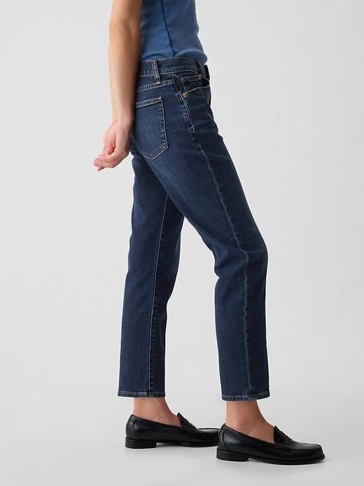 Mid Rise Girlfriend Jeans Product Image