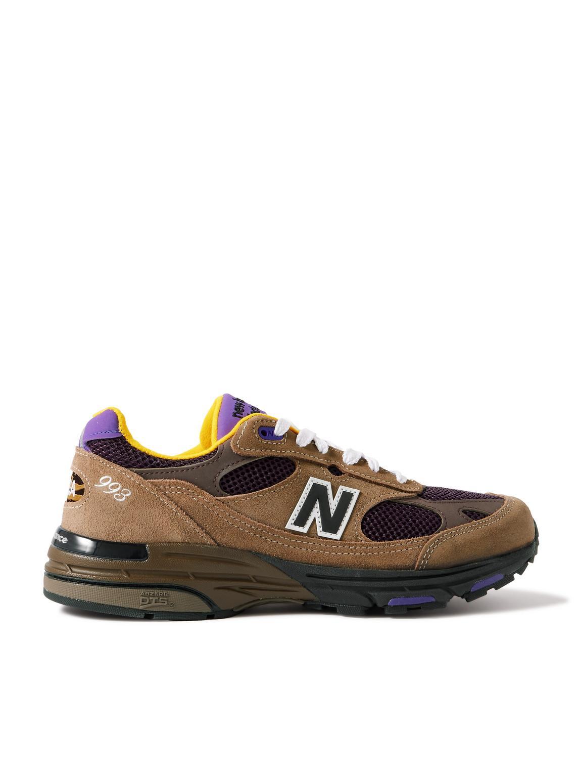 NEW BALANCE Made In Usa 993 Sneakers In Brown Product Image