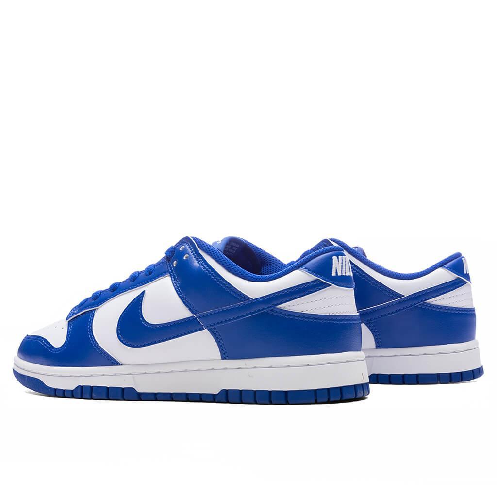 Dunk Low Retro - White/Hyper Royal/White Male Product Image