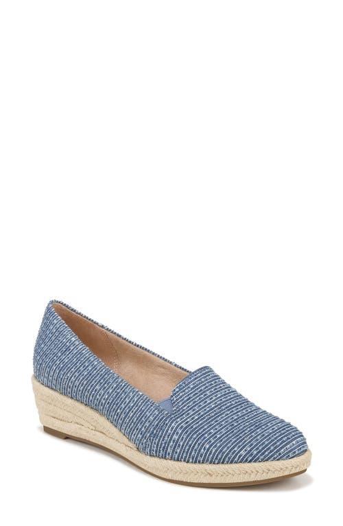 LifeStride Kamilla Womens Espadrille Wedges Blue Blue Product Image