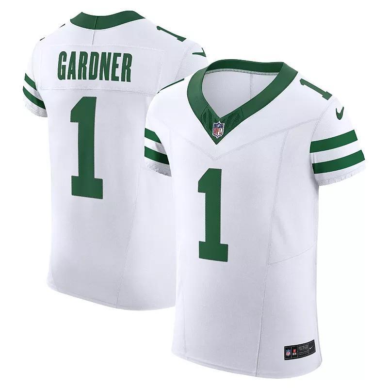 Ahmad "Sauce" Gardner New York Jets Nike Men's Dri-FIT NFL Elite Football Jersey Product Image