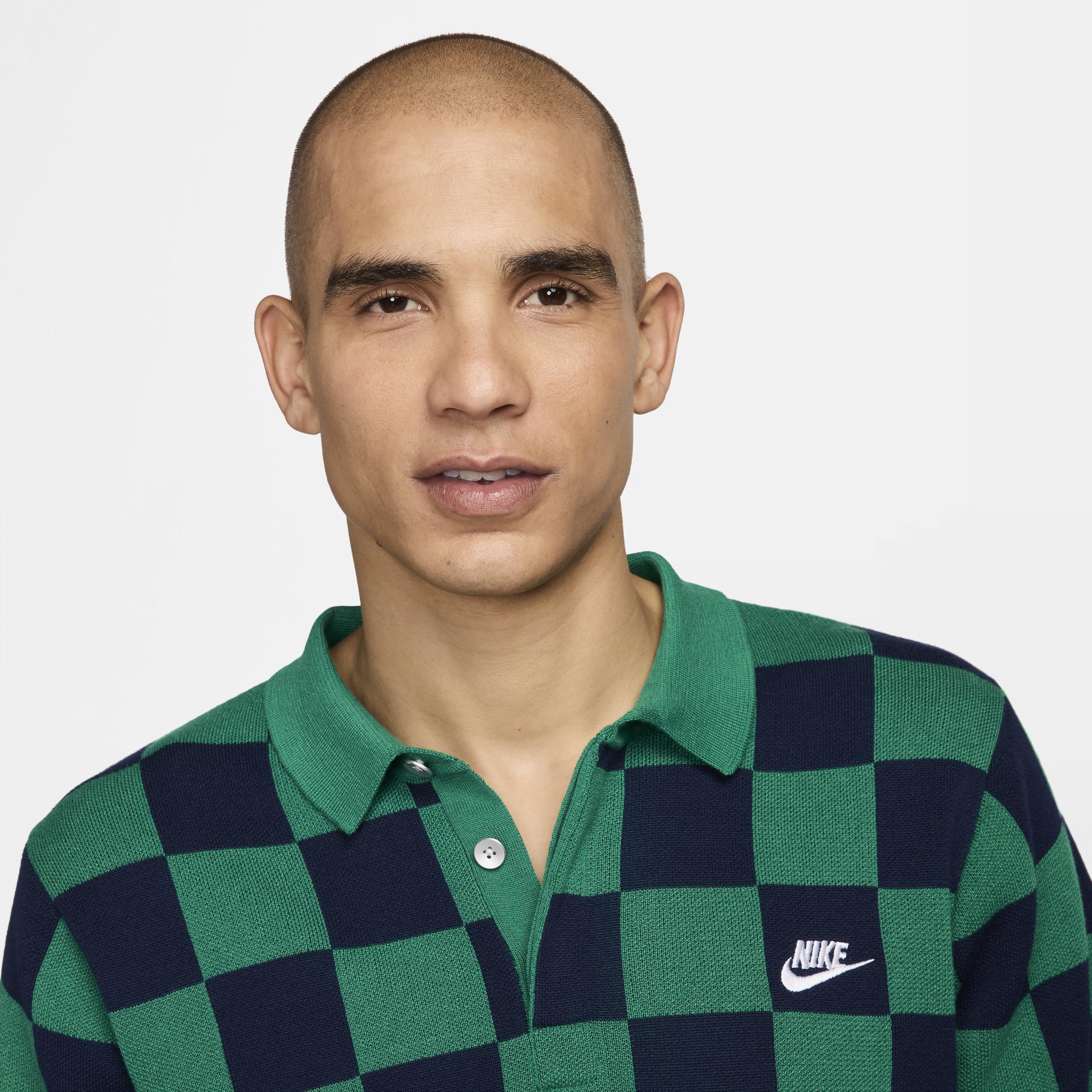 Men's Nike Sportswear Club Checkers Polo Product Image