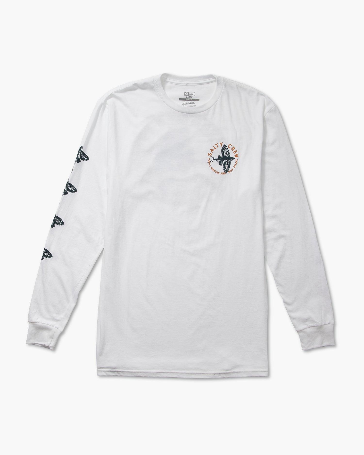 Fly By L/S Tee - White Product Image