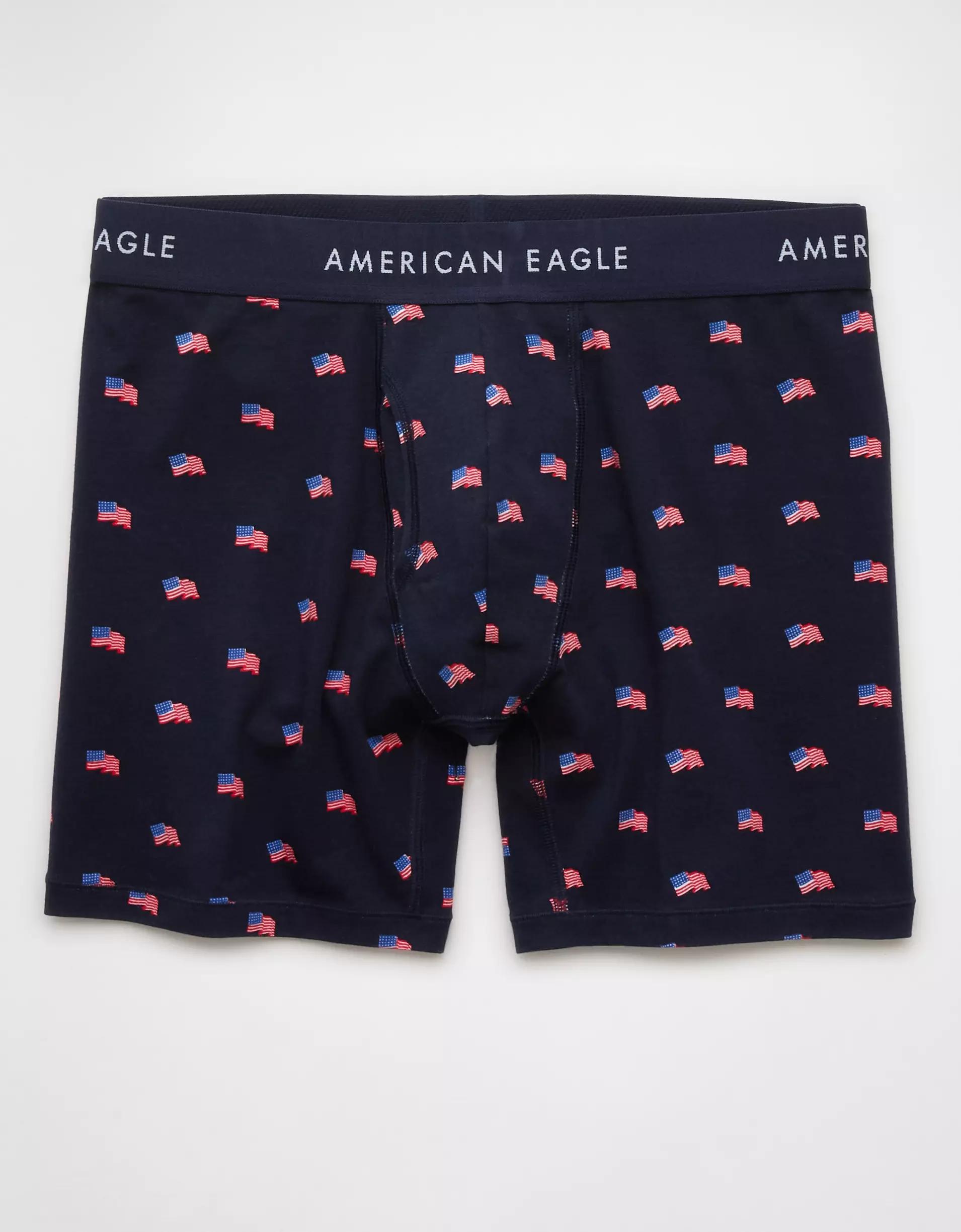AEO Men's USA 6" Classic Boxer Brief Product Image
