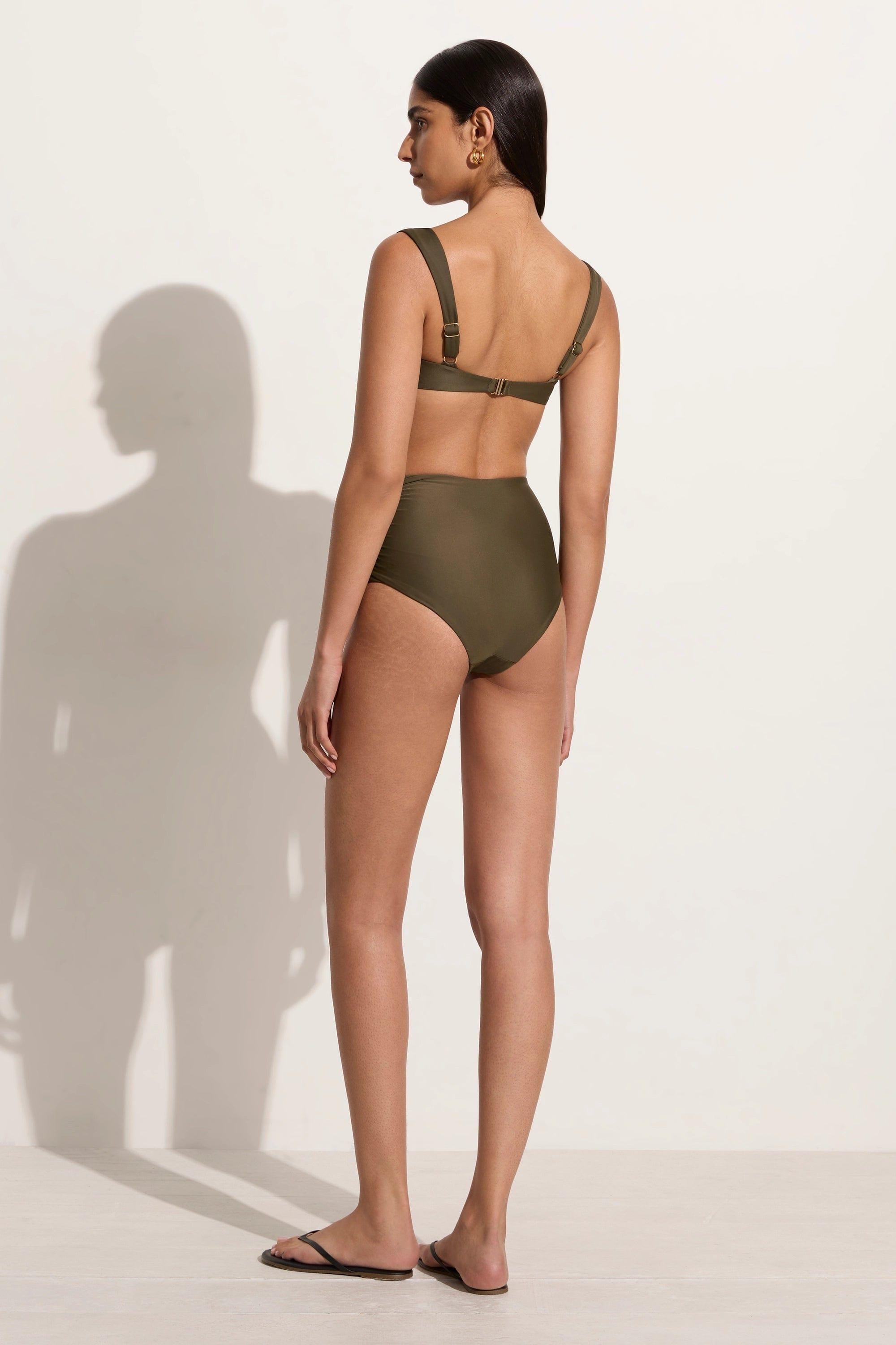 Bianca Bikini Bottoms Khaki - Final Sale Product Image