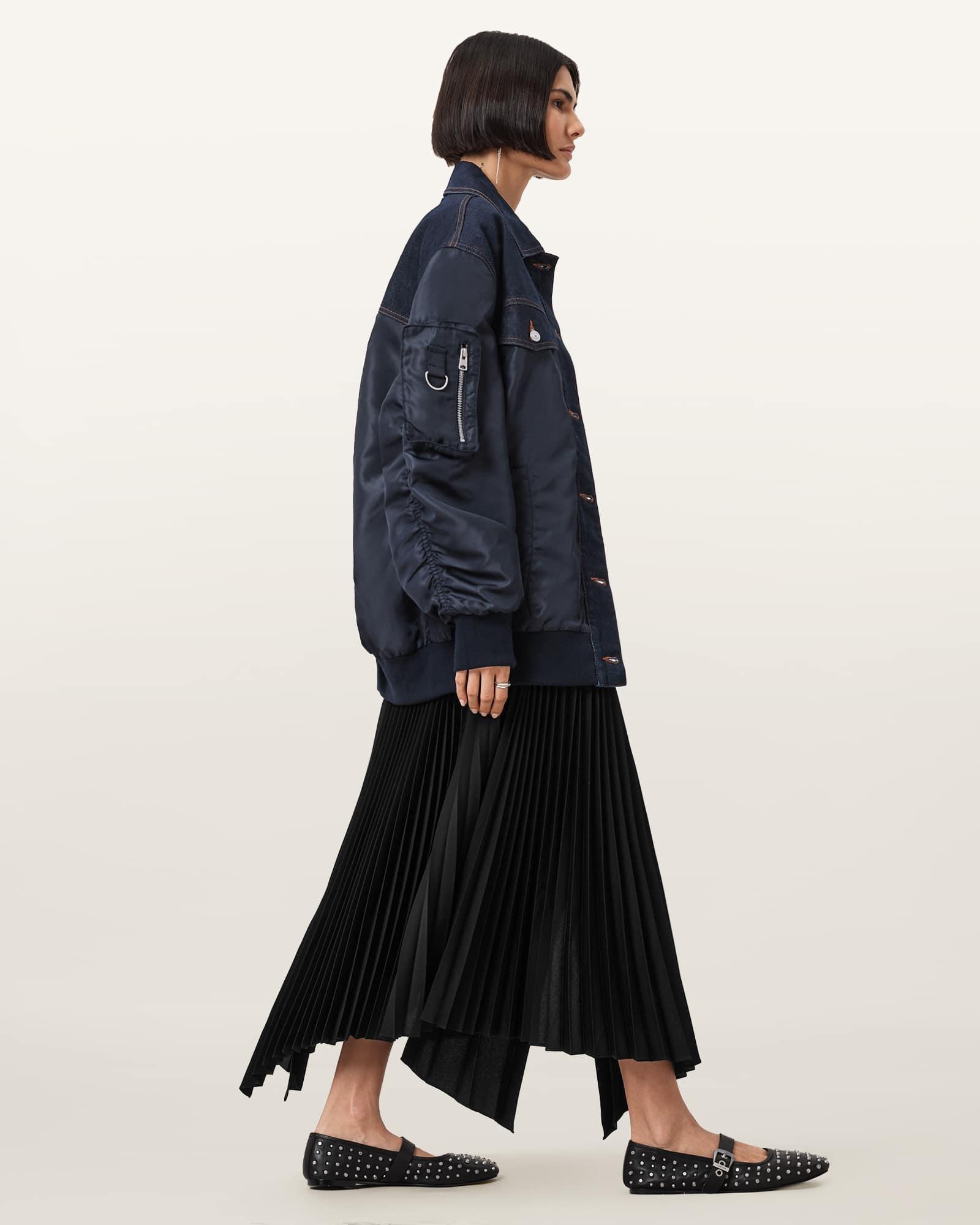 Verity Relaxed Fit Bomber Jacket Product Image
