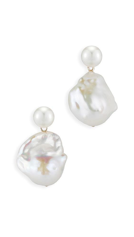 Mateo Duality Pearl Drop Earrings | Shopbop Product Image