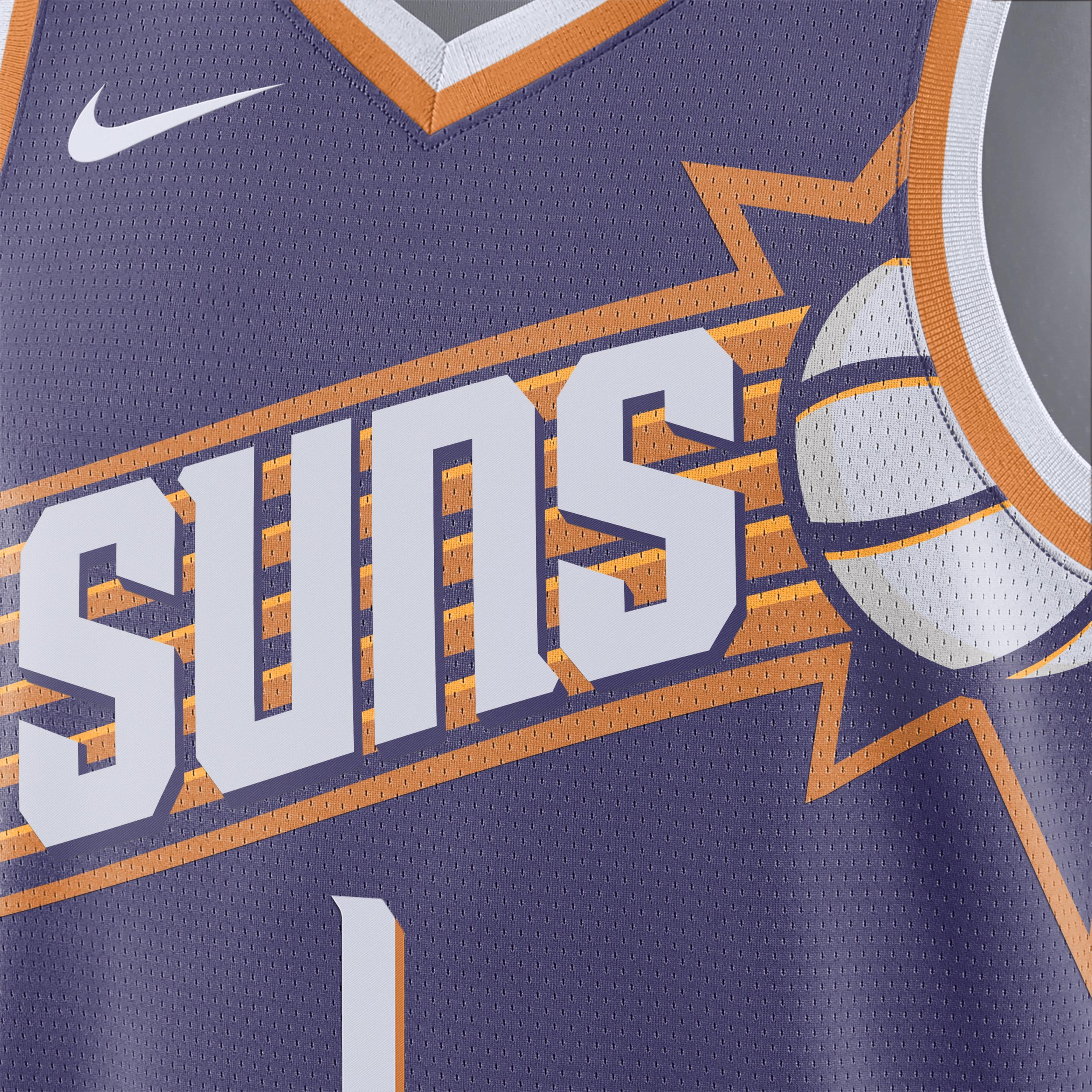 Phoenix Suns 2023/24 Icon Edition Nike Mens Dri-FIT NBA Swingman Jersey Product Image