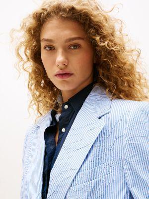 Oversized Stripe Blazer Product Image