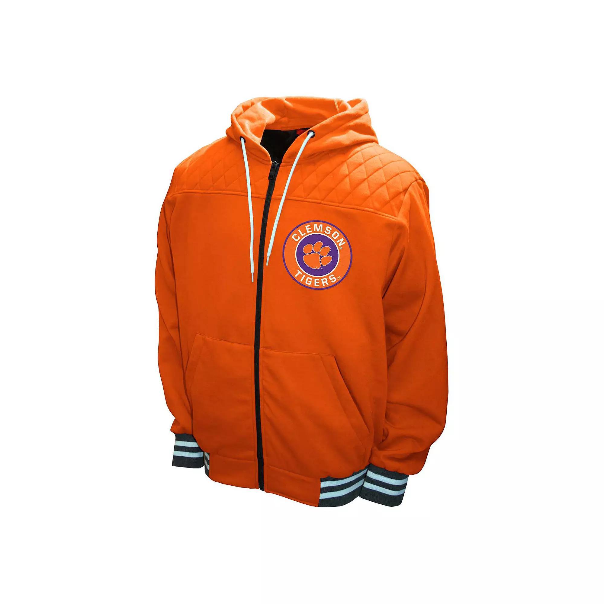 Men's Clemson Tigers Walk-On Sports Jacket, Size: XL, Orange Product Image