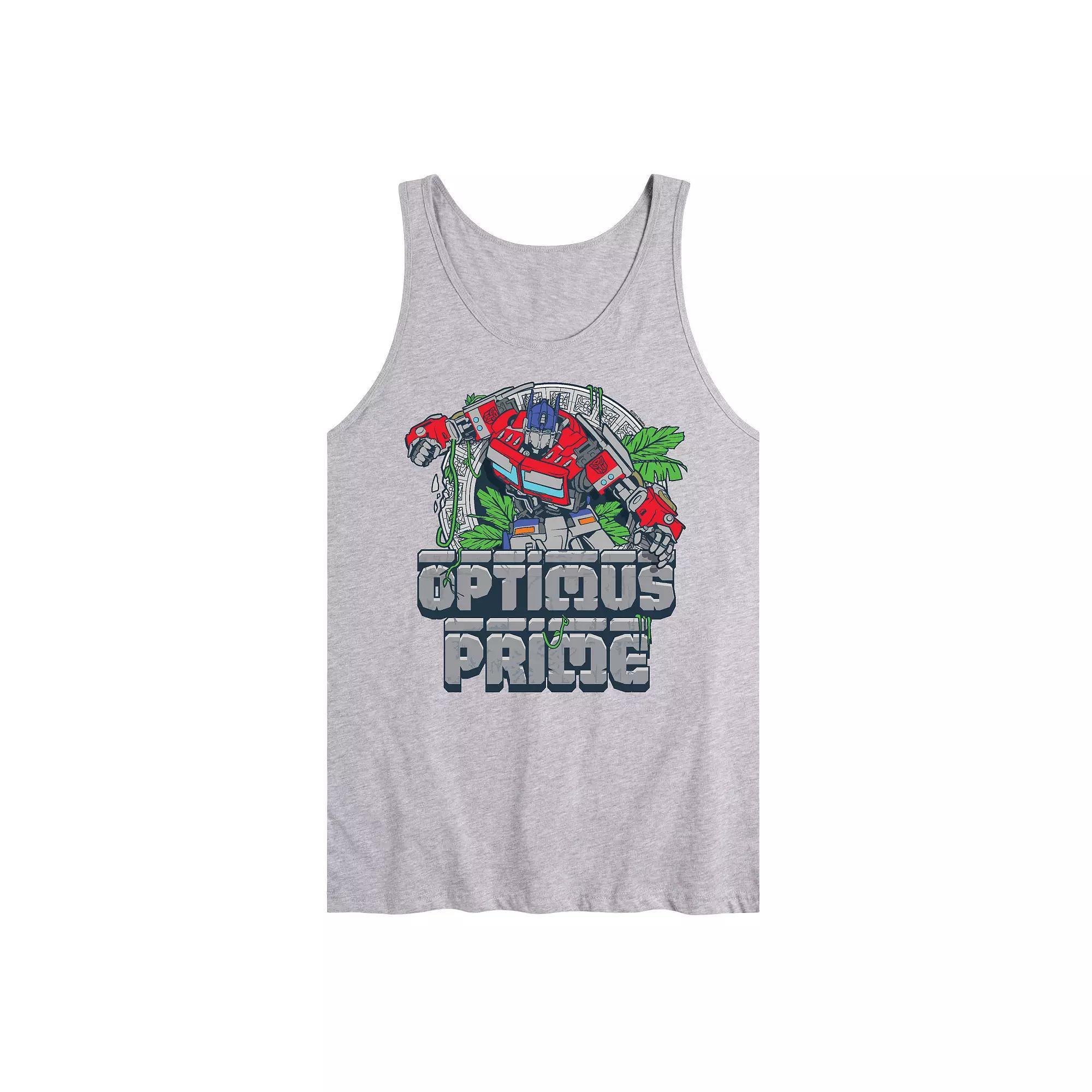 Men's Transformers Optimus Prime Graphic Tank Top,  Product Image