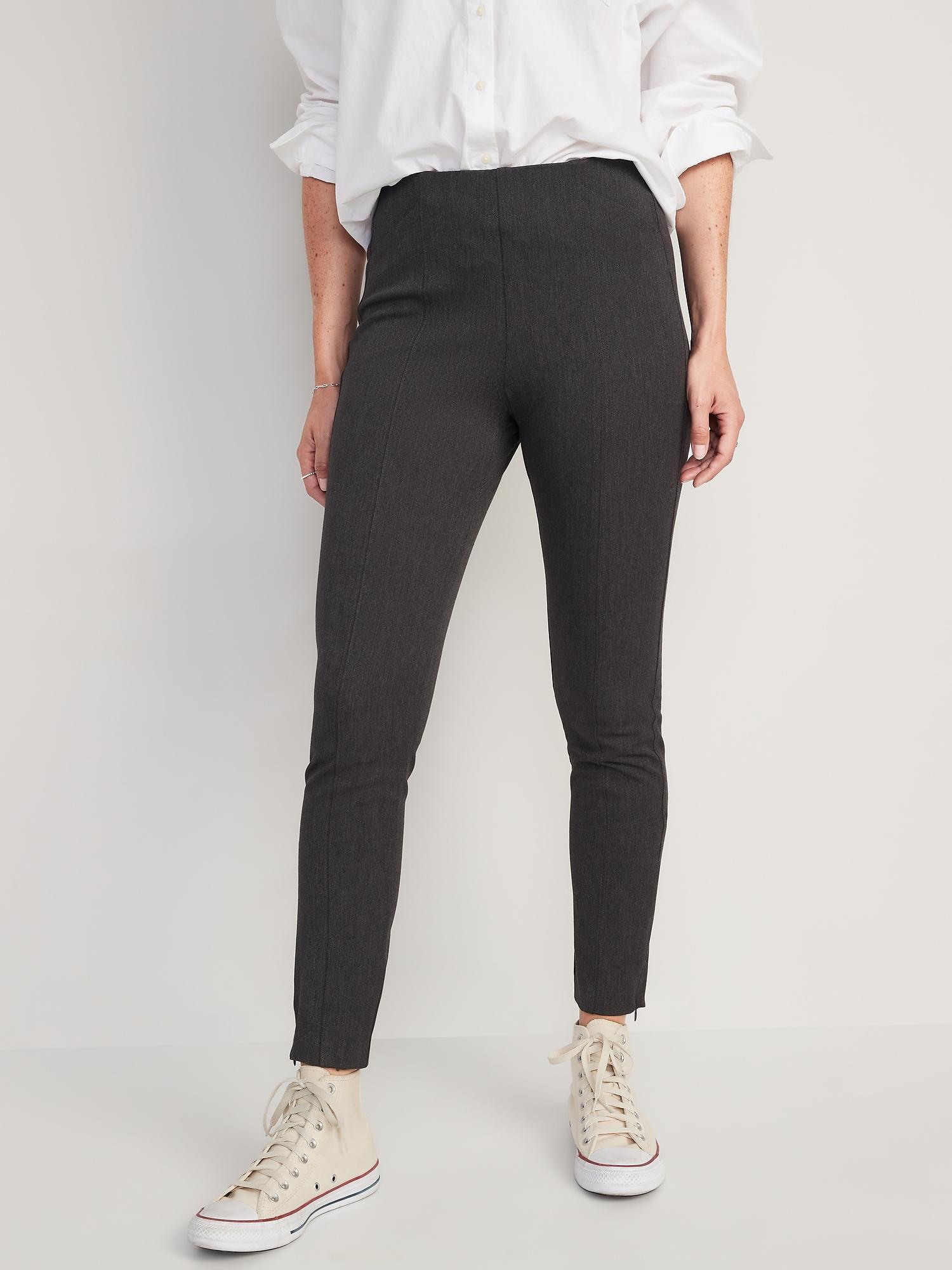 High-Waisted Pixie Skinny Ankle Pants Product Image