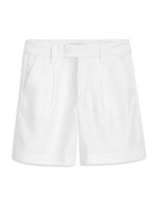 Luna Pleated Linen Shorts Product Image